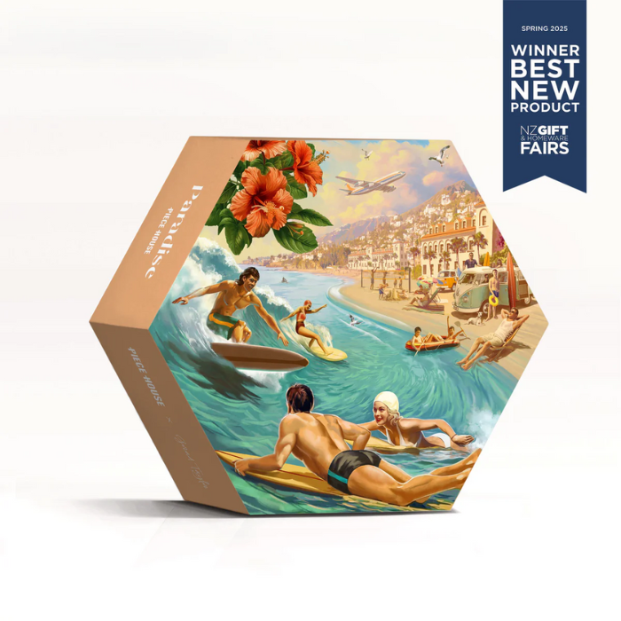 Paradise 500 Piece Hexagon Puzzle